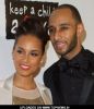 Alicia Keys and Swizz Beatz at the Keep A Child Alive Black Ball  