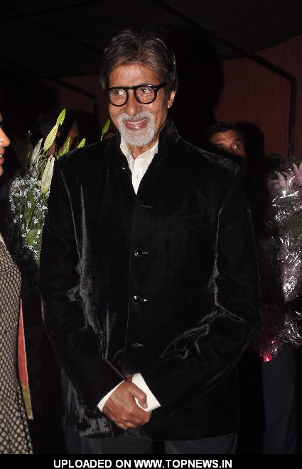 Amitabh Bachchan at The Dirty picture success party at Aurus