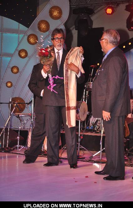 Bollywood actor Amitabh Bachchan at the IDMA conference held at Lailt Hotel, Mumbai