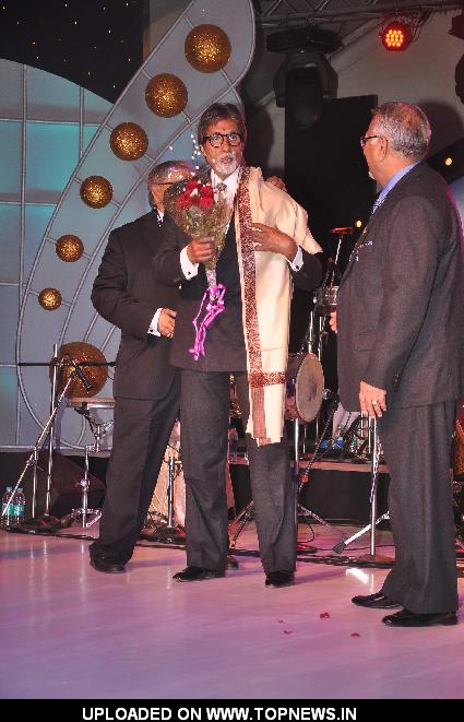 Bollywood actor Amitabh Bachchan at the IDMA conference held at Lailt Hotel, Mumbai