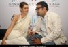 Anurag Kashyap and Kalki Koechlin at the unveiling of ORRA 's platinum collection "Duets" in New Delhi on Tuesday