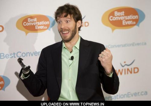 Aron Ralston Guest Speaker at WIND Mobile Announcement in Toronto