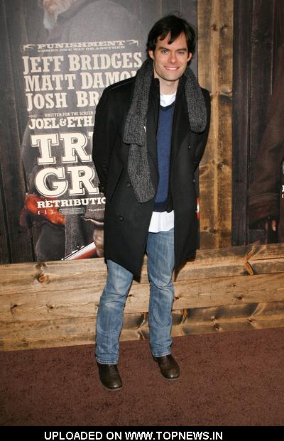 Bill Hader at "True Grit" New York City Premiere - Inside Arrivals Bill Hader at "True Grit" New York City Premiere - Inside Arrivals
