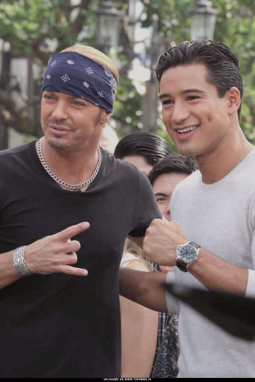 Mario Lopez at The Grove Mario Lopez at The Grove