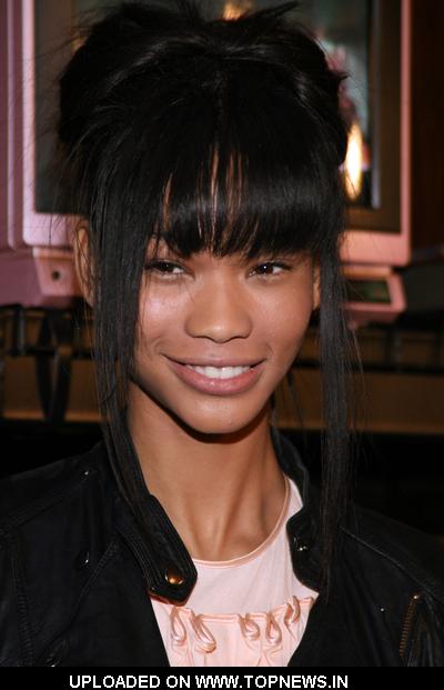 Chanel Iman at Stephen Sprouse Tribute Hosted by Louis Vuitton at the Bowery