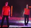 Chris Colfer and Lea Michele at 2011 Glee Live Tour at the HP Pavilion in San Jose 
