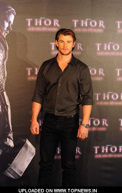 Chris Hemsworth at "Thor" Munich Photocall Chris Hemsworth at "Thor" Munich Photocall