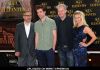 Christoph Waltz, Robert Pattinson, Francis Lawrence and Reese Witherspoon at "Water for Elephants" Barcelona Photocall
