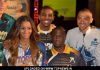 Ciara, Kevin Hart and Jesse Williams at 2012 Chris Paul PBA Celebrity Invitational Benefiting the CP3 Foundation at Lucky Strike