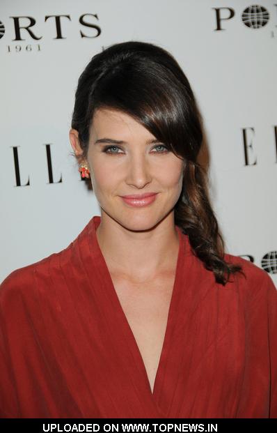 Cobie Smulders at ELLE Magazine's Women in Television Celebration Arrivals