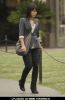 Constance Zimmer out shopping at The Grove in Hollywood
