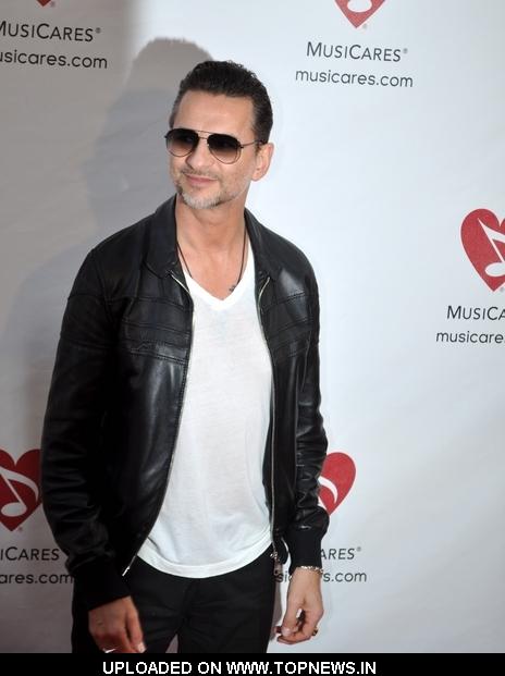 Dave Gahan at 7th Annual MusicCares Map Fund Benefit Concert Arrvials