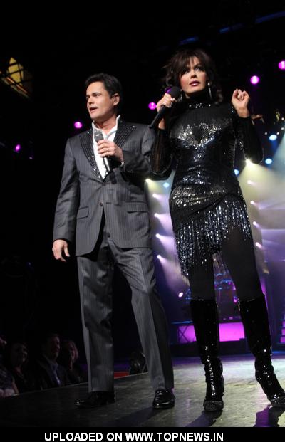 Donny Osmond and Marie Osmond Celebrate Their 500th Show at the Flamingo in Las Vegas on March 23, 2011 Donny Osmond and Marie Osmond Celebrate Their 500th Show at the Flamingo in Las Vegas on March 23, 2011