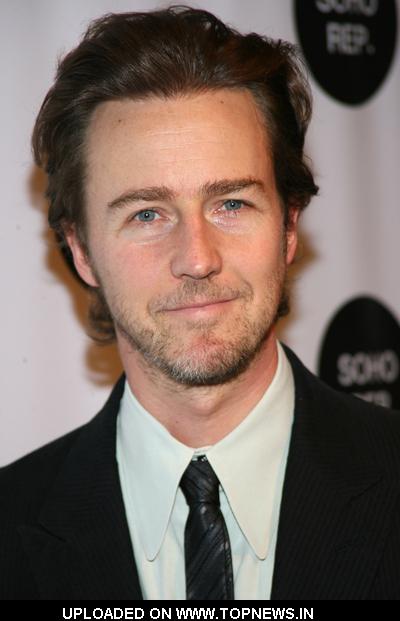 Edward Norton at Soho Rep 2009 Spring Gala Arrivals