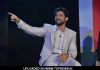 Filmmaker and actor Farhan Akhtar launches HSBC and Makemytrip credit card at Grand Hyatt