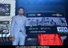 Filmmaker and actor Farhan Akhtar launches HSBC and Makemytrip credit card at Grand Hyatt