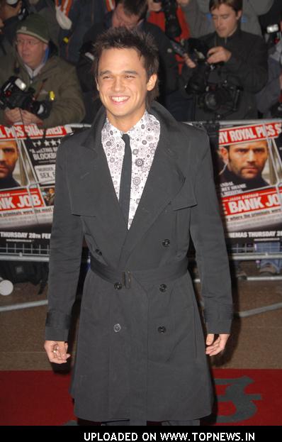 Gareth Gates at The Bank Job World Premiere Arrivals