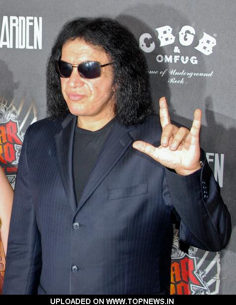 gene simmons guitar hero. Gene Simmons at quot;Guitar Hero: Warriors of Rockquot; Launch - Arrivals