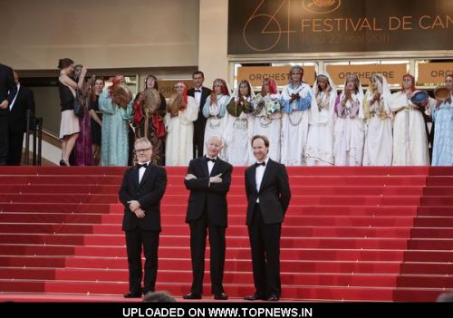 Gilles Jacob and Thierry Fremaux at 64th Annual Cannes Film Festival - "La Source Des Femmes" Premiere - Arrivals Gilles Jacob and Thierry Fremaux at 64th Annual Cannes Film Festival - "La Source Des Femmes" Premiere - Arrivals