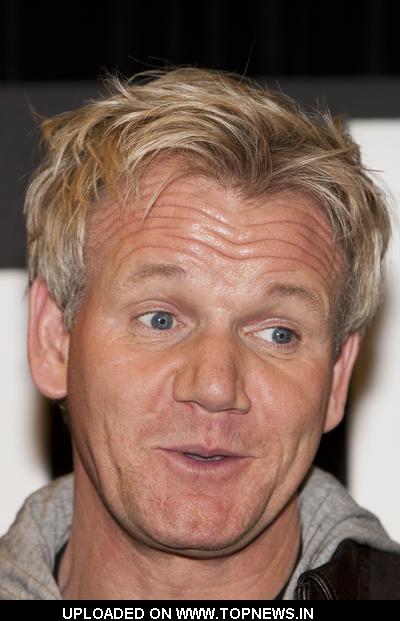 Gordon Ramsay Autograph Session For His Latest Cookbook ...
