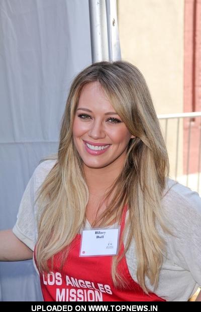 Hilary Duff at Los Angeles Mission's 75th Anniversary Year End of Summer Block Party Hilary Duff at Los Angeles Mission's 75th Anniversary Year End of Summer Block Party