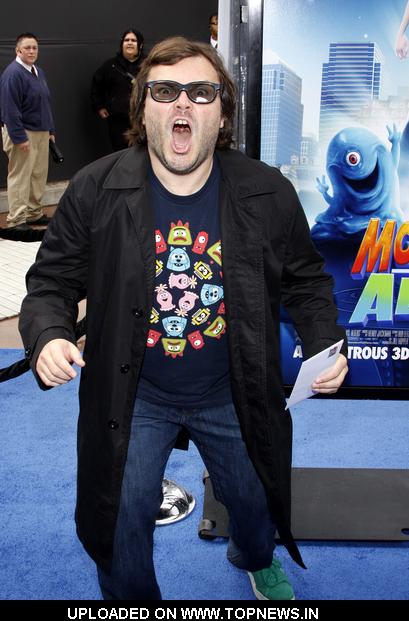 Jack Black at "Monsters vs. Aliens" Los Angeles Premiere - Arrivals Jack Black at "Monsters vs. Aliens" Los Angeles Premiere - Arrivals