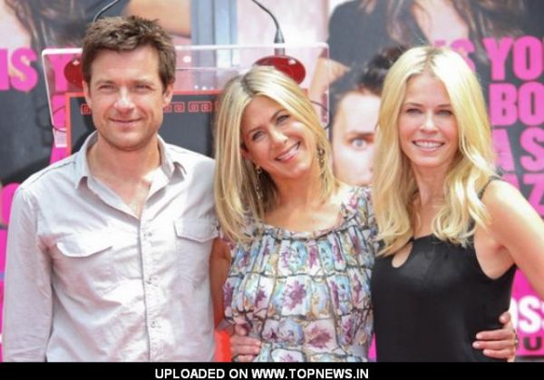 Jason Bateman and Chelsea Handler at Jennifer Aniston Hand and Footprint Ceremony at Grauman’s Chinese Theatre Jason Bateman and Chelsea Handler at Jennifer Aniston Hand and Footprint Ceremony at Grauman’s Chinese Theatre
