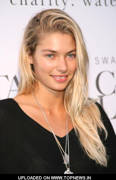 Jessica Hart at Swarovski Crystallized Store Lounge New York Grand Opening 