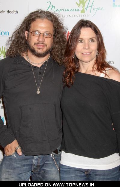 Joe Reitman and Annie Duke at Brad Garrett's 2nd Annual "All-In For All-Good" Celebrity Poker Tournament Benefitting Joe Reitman and Annie Duke at Brad Garrett's 2nd Annual "All-In For All-Good" Celebrity Poker Tournament Benefitting