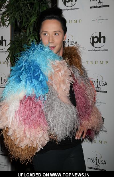 Johnny Weir at Miss USA 2010 Pageant - Arrivals Johnny Weir at Miss USA 2010 Pageant - Arrivals
