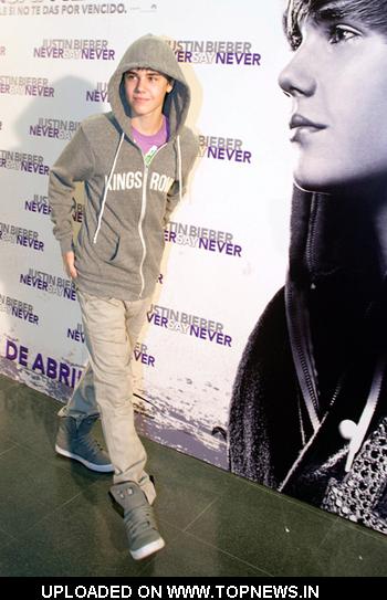 Justin Bieber at Arrives for Concert in Madrid Justin Bieber at Arrives for Concert in Madrid