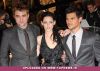 Robert Pattinson, Taylor Lautner and Kristen Stewart at ‘The Twilight Saga: Breaking Dawn Part 1' UK Premiere 