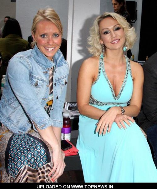 Kristina Rihanoff and Laura Hamilton at 2011 American InterContinental University London Graduate Fashion Show Kristina Rihanoff and Laura Hamilton at 2011 American InterContinental University London Graduate Fashion Show