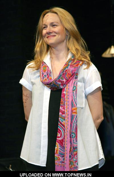 Laura Linney at "Time Stands Still" Broadway Opening Night - Curtain Call Laura Linney at "Time Stands Still" Broadway Opening Night - Curtain Call