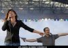 Lucia Moniz and Ricardo Azevedo at Rock in Rio Lisboa 2008 - Day 1