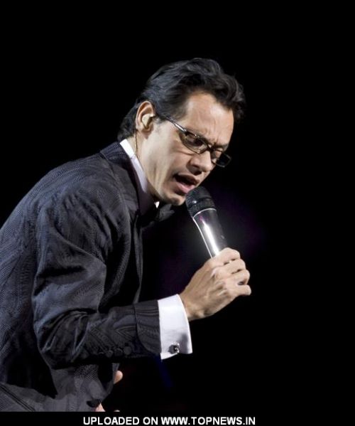 Marc Anthony at Marc Anthony in Concert at Madison Square Garden February