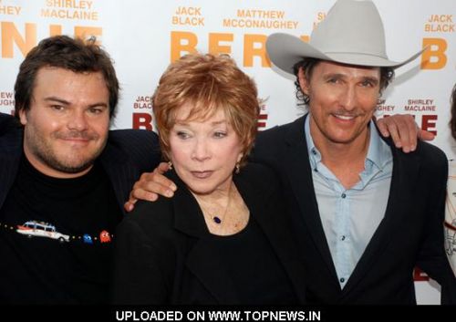 Jack Black, Shirley MacLaine and Matthew McConaughey at the 2011 LA Film Festival Jack Black, Shirley MacLaine and Matthew McConaughey at the 2011 LA Film Festival