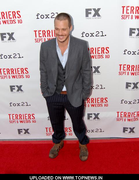 Michael RaymondJames at Terriers Hollywood Premiere Arrivals