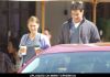 Natalie Portman Filming Her New Movie at Toast Bakery in Los Angeles on May 12, 2010