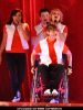 Naya Rivera, Chris Colfer, Dianna Agron and Kevin McHale at 2011 Glee Live Tour at the HP Pavilion in San Jose