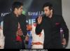 Ranbir Kapoor and Vijender Singh  at the NDTV's Spirit of Sport awards,in New Delhi on Sunday