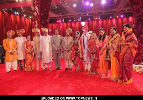 Riteish Deshmukh and Genelia D'Souza's wedding Bash Riteish Deshmukh and Genelia D'Souza's wedding Bash