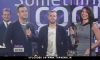 Singer Robbie Williams appears on 'Daybreak' to promote his new duet single