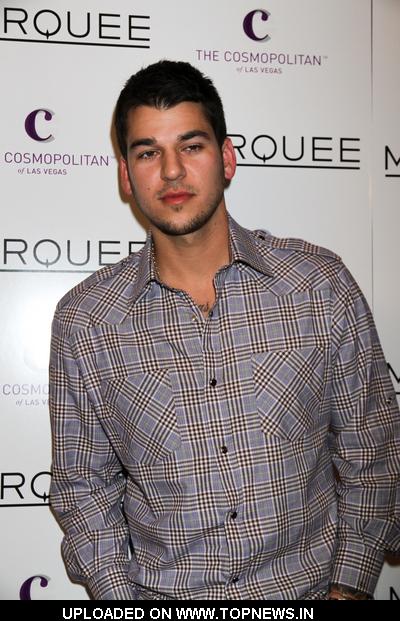 Robert Kardashian at Marquee Nightclub Las Vegas Grand Opening Arrivals 