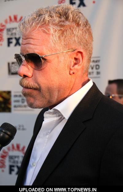 Ron Perlman at Sons of Anarchy Season 3 Hollywood Premiere Arrivals