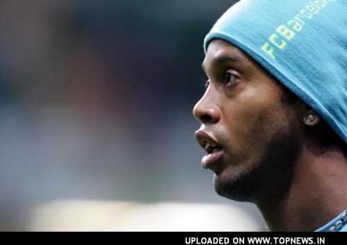 Ronaldinho at Celtic Vs. Barcelona - UEFA Champions League Ronaldinho at Celtic Vs. Barcelona - UEFA Champions League