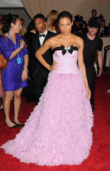 Rosario Dawson at "American Woman: Fashioning a National Identity" Costume Institute Gala - Arrivals Rosario Dawson at "American Woman: Fashioning a National Identity" Costume Institute Gala - Arrivals