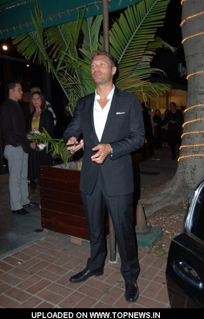 Ryan Seacrest Departing Madeo Restaurant in West Hollywood on July 11, 2009 Ryan Seacrest Departing Madeo Restaurant in West Hollywood on July 11, 2009