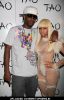 Safaree Samuel and Nicki Minaj at her 26th Birthday Celebration at Tao in Las Vegas on December 9, 2010