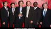 Scott Bakula, Rory Rosegarten and Ray Romanoand at 70th Annual Peabody Awards - Arrivals